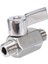 Xhhdqes 316 Paslanmaz Küresel Vana - 1/4 Inç Npt Dişli Erkek Küçük Mini Küresel Vana (1/4 Inç Erkek ve Erkek) (Yurt Dışından) 5