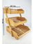 Bambu 3 Katlı Çok Amaçlı Saklama Kutusu Düzenleyici Organizer Meyvelik – MIEN-670 C1-1-289 5