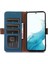 Samsung Galaxy A15 4g Kılıf Rfıd Engelleme Inek Deri Cüzdan Cep Telefonu Kapağı (Yurt Dışından) 5