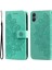 Samsung Galaxy A05 4g Kılıf Çiçek Baskılı Pu Deri Cüzdan Cep Telefonu Kapağı (Yurt Dışından) 2