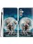 Samsung Galaxy A25 5g Pu Deri Desen Baskı Telefon Kılıfı Stand Flip Cüzdan Kapağı Kayışlı (Yurt Dışından) 1