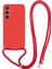 Samsung Galaxy S23 Fe Kılıfsı Fıber Asıl Tpu Long Lanyard ile Arka Kapak (Yurt Dışından) 1