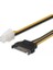 4 Pin Sata Kablo 4 Pin Power Sata Power Kablo 4 Pin Atx Cpu Power Sata Power Çevirici 1