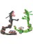 Rayquaza 2li Siyah ve Yeşil Pokemon Peluş Oyuncak Figür Pokemon Go 1