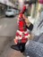 Noel Anne Ekoseli Peluş Oyuncak Yılbaşı Süsü 46 CM 2
