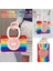 Samsung Galaxy Tab A9 Case Pc+Silikon El Kavrama Dönen Kickstand Tablet Kapak (Yurt Dışından) 4