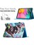 Samsung Galaxy Tab A7 Lite 8.7 Inç Kasa Desen Baskı Kartı Tutucu Tablet Kapağı (Yurt Dışından) 5