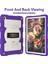 Samsung Galaxy Tab A9+ Kickstand Case Dönen Kayış Pc+ Tpu Tablet Kapak Kayış (Yurt Dışından) 4