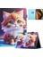 Lenovo Tab P11 Gen 2 TB-350 Vaka Deseni Baskı Deri Kartı Tutucu Tablet Kapak (Yurt Dışından) 1