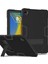Samsung Galaxy Tab A9+ Kılıf Çift Renkli Silikon + Pc Kickstand Cover (Yurt Dışından) 1