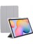 Samsung Galaxy Tab S6 Lite / Tab S6 Lite (2022) Pu Deri Üçlü Stand Otomatik Uyanma / Uyku ile Açık Arka Tablet Kapağı (Yurt Dışından) 1