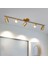 Metal Modern 5 Li Eskitme Kaplama LED Spot Avize Beyaz Ampullü 1