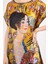 Ipek Kısa Elbise | Gustav Klimt Lady With Fan | Nomads Felt 3