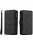 iPhone 14 Pro Max Pu Deri Manyetik Kapatma Onbeş Kart Yuvaları Fermuarlı Cep Telefonu Kılıfı Kart Yuvası Standı ile (Yurt Dışından) 4