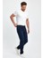 Erkek Smith Naturel Dark Blue Tapered Fit Jean Pantolon 1