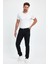 Erkek Edward Siyah Slim Straight Renkli Jean Pantolon 2