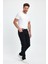 Erkek Edward Siyah Slim Straight Renkli Jean Pantolon 3