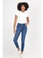 Kadın Gabriella Dirty Dark Blue Skinny Jean Pantolon 2