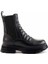 Siyah Leather Kadın Bot & Bootie K02180034103 2