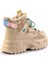 Nude Leather Kadın Bot & Bootie K02185034203 4