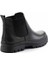 Siyah Floter Leather Erkek Bot & Bootie E02863152040 4