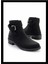 Siyah Nubuk Kadın Bot & Bootie K02671904001 1