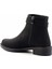 Siyah Nubuk Kadın Bot & Bootie K02671904001 4