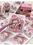 Sevi ml i Pembe Şapkalı Kız Tek Tek Çıkartmalı Washi Bant Sticker Çıkartma bullet Journal Defter 5