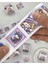 Sevi ml i Mor Şapkalı Kız Tek Tek Çıkartmalı Washi Bant Sticker Çıkartma bullet Journal Defter 4