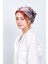 %100 Ipek Fular Bandana | 55X55 cm | Gül Kurusu Van Gogh Badem Ağacı | Nomads Felt 2