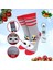 Tekli Unisex Yılbaşı Christmas Temalı Kedili Kışlık Havlu Soket Yeni Yıl Çorapları 37-40 1