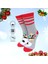 Tekli Unisex Yılbaşı Christmas Temalı Kedili Kışlık Havlu Soket Yeni Yıl Çorapları 37-40 4