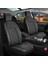 seat Toledo Uyumlu Lüks Deri Oto Koltuk Kılıfı Ön Arka Takım Set Giydirme Model Siyah Beyaz 2