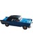 Lisanslı 1957 Chevrolet Bel Air Çek Bırak Model Metal Araba (1:34) 2