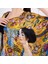 Ipek Kısa Kimono Pareo | Gustav Klimt Lady With Fan-Yelpazeli Kadın | Nomads Felt 2
