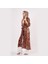 Saf Ipek Kapüşonlu Kimono Kaftan Ikat Desen 17 | Nomads Felt 1