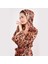Saf Ipek Kapüşonlu Kimono Kaftan Ikat Desen 17 | Nomads Felt 5