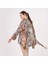 Saf Ipek Kısa Kimono Kaftan | Elhamra Desen 15 | Nomads Felt 2