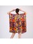 Ipek Kısa Kimono Pareo | Kandinsky Squares With Circles | Nomads Felt 2