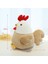 Peluş Oyuncak Tavuk Bebek, Sevimli Tavuk Bez Bebek, Yumuşak ve Rahat Yastık 300G23CM (Yurt Dışından) 1