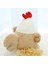 Peluş Oyuncak Tavuk Bebek, Sevimli Tavuk Bez Bebek, Yumuşak ve Rahat Yastık 300G23CM (Yurt Dışından) 3