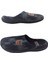 Unısex Siyah Çizgi Desenli Ev Içi Terlik GEZRR326-00 1