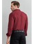 Çetinkaya Mentality 1889 Oxford Uzun Kol Slim Fit Bordo Gömlek 4