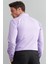 G071 Erkek Uzun Kol Gömlek Lila 4