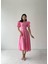 Viki Midi Boy Kloş Elbise PEMBE-4414 1