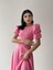 Viki Midi Boy Kloş Elbise PEMBE-4414 3