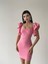 Hope Sırt Mini Pembe Elbise 3