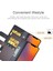 iPhone 14 Için Şok Geçirmez Telefon Kapağı Orijinal Deri Tpu Stand Cüzdan Case-Brown (Yurt Dışından) 5