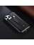 iPhone 14 Pro Max Için Max 6.7 Inç Kart Yuvası Kickstand Koruyucu Kapak Pu Deri Kaplamalı Tpu Telefon Kılıfı Black (Yurt Dışından) 4