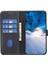 iPhone 14 Pro Max Pu Deri Flip Cüzdan Kılıf Katlama Stand Telefon Kapağı Black (Yurt Dışından) 5